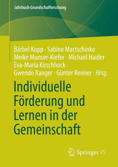 Individuelle Förderung und Lernen in der Gemeinschaft