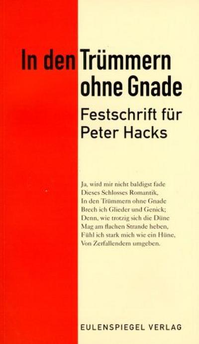 In den Trümmern ohne Gnade - André Thiele