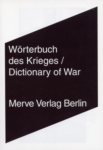 Wörterbuch des Krieges