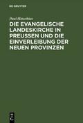 Die evangelische Landeskirche in Preußen und die E
