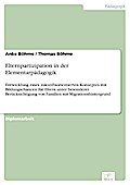 Elternpartizipation in der Elementarpädagogik