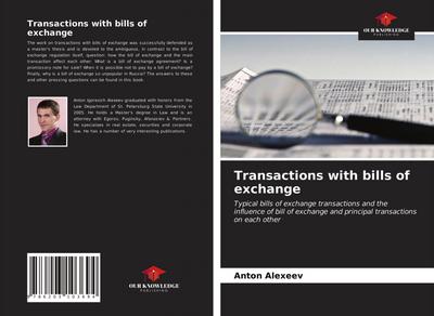 Transactions with bills of exchange