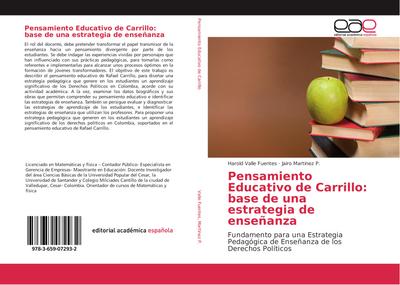 Pensamiento Educativo de Carrillo: base de una estrategia de enseñanza