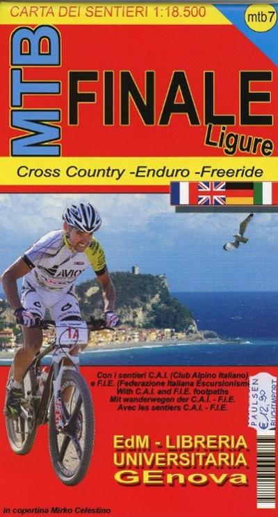 EDM MTB Finale Ligure, Mountainbike-Karte