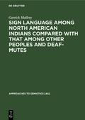 Sign language among North American Indians compare