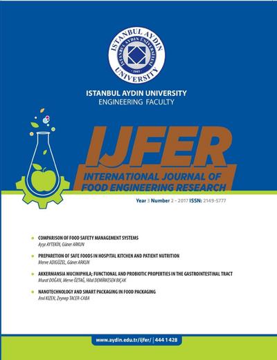 INTERNATIONAL JOURNAL OF FOOD ENGINEERING RESEARCH