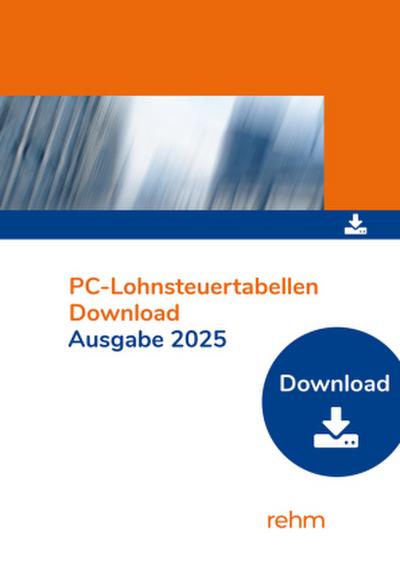 PC-Lohnsteuertabellen 2025 Netzwerkversion