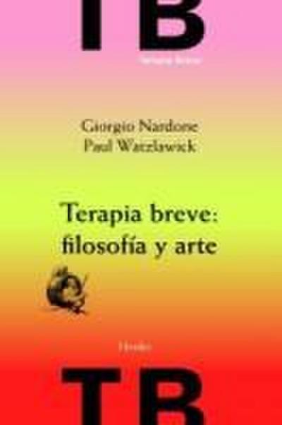 Terapia Breve: Filosofia Y Arte -V2*