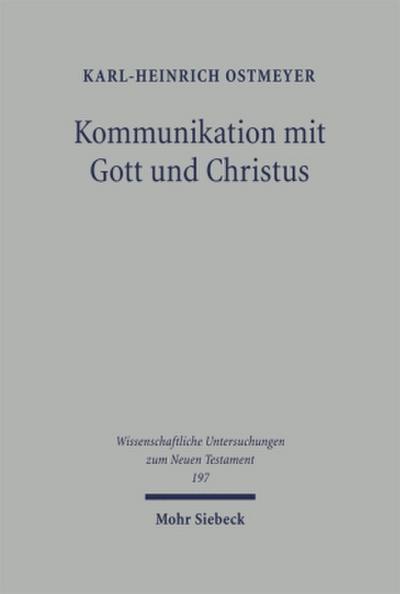 Kommunikation mit Gott und Christus