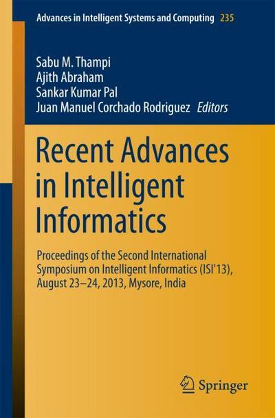 Recent Advances in Intelligent Informatics