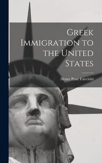 Greek Immigration to the United States