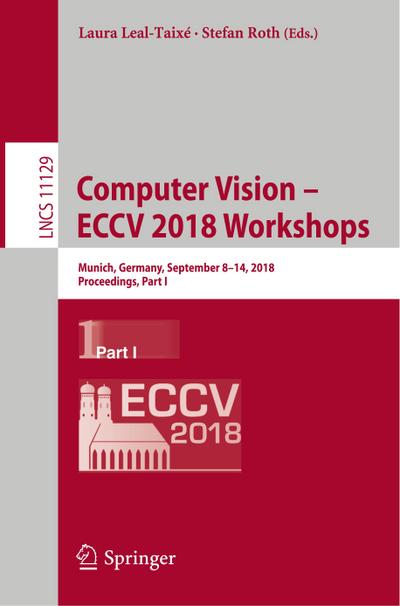 Computer Vision ¿ ECCV 2018 Workshops