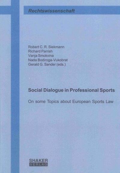 Social Dialogue in Professional Sports
