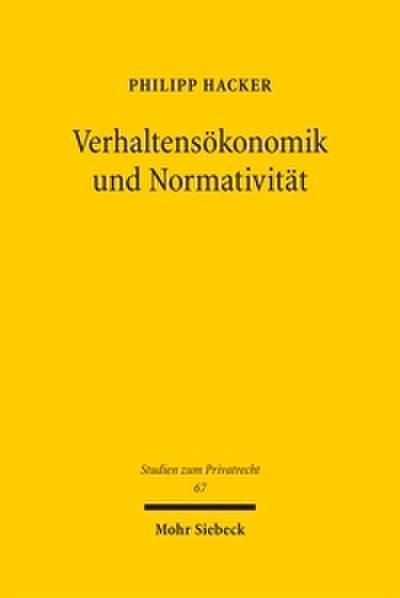Verhaltensökonomik und Normativität