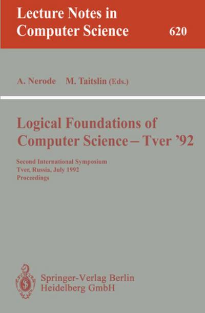 Logical Foundations of Computer Science - Tver ’92