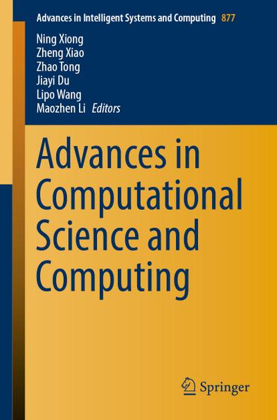 Advances in Computational Science and Computing