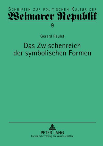 Das Zwischenreich der symbolischen Formen