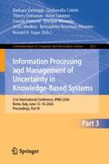 Information Processing and Management of Uncertain