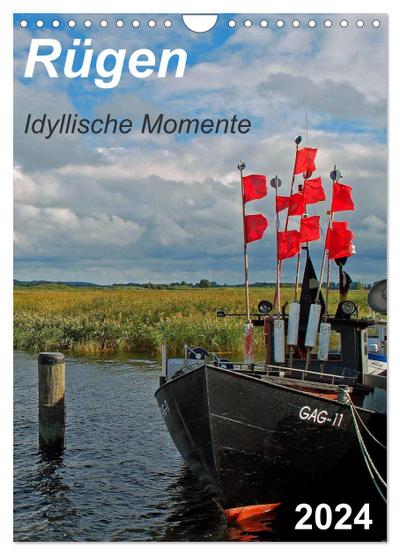 Rügen-Idyllische Momente (Wandkalender 2024 DIN A4 hoch), CALVENDO Monatskalender
