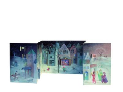 Adventskalender Stadtlandschaft