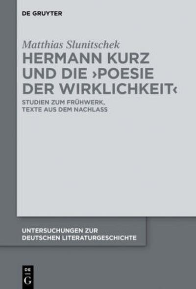 Hermann Kurz und die ’Poesie der Wirklichkeit’