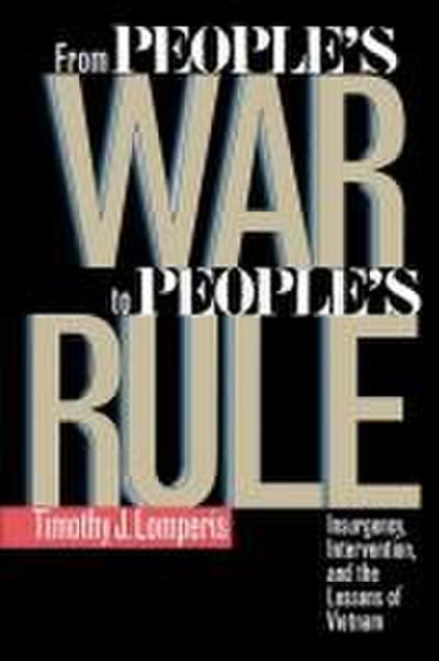 From People’s War to People’s Rule