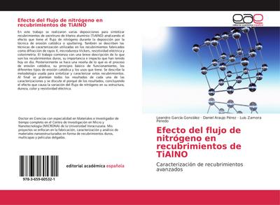 Efecto del flujo de nitrógeno en recubrimientos de TiAlNO