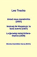 Antau nova mondmilito (1937) Instruoj de Hispanujo