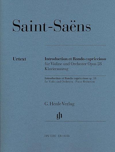 Introduction et Rondo capriccioso für Violine und Orchester op. 28