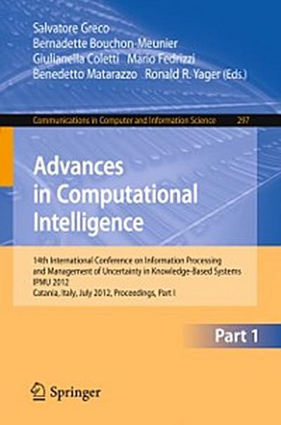 Advances in Computational Intelligence, Part I