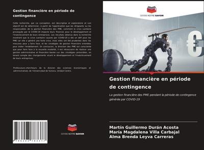 Gestion financière en période de contingence