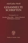 Gesammelte Schriften.