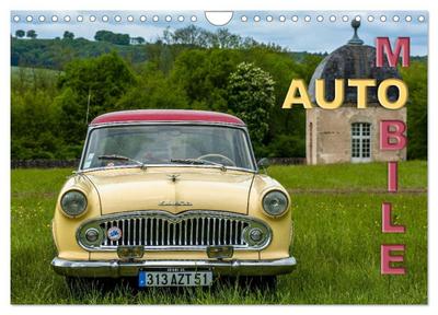 AUTO MOBILE (Calendrier mural 2026 DIN A4 vertical), CALVENDO calendrier mensuel