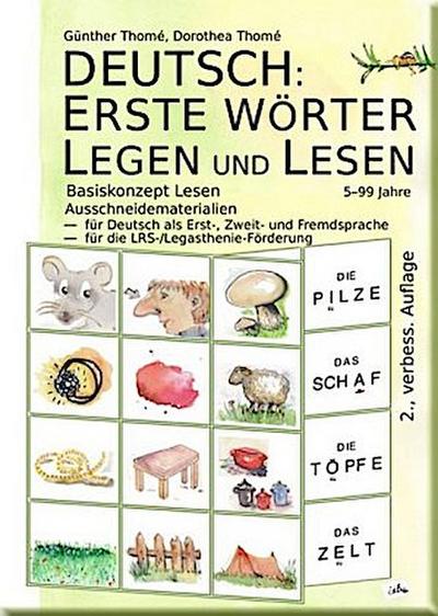 Deutsch: Erste Wörter legen und lesen