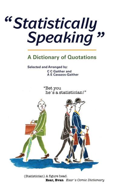 Statistically Speaking