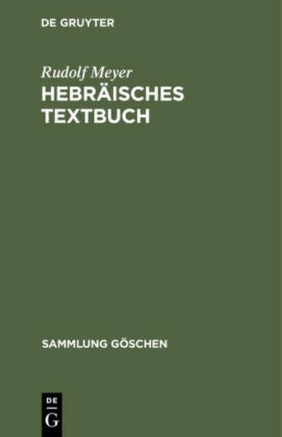 Hebräisches Textbuch