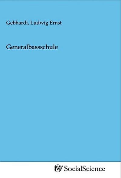 Generalbassschule