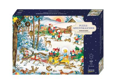 Puzzle-Adventskalender ’Weihnachtsumzug’