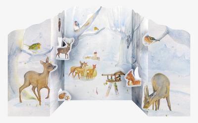 Adventskalender ’Tiere im Winterwald’