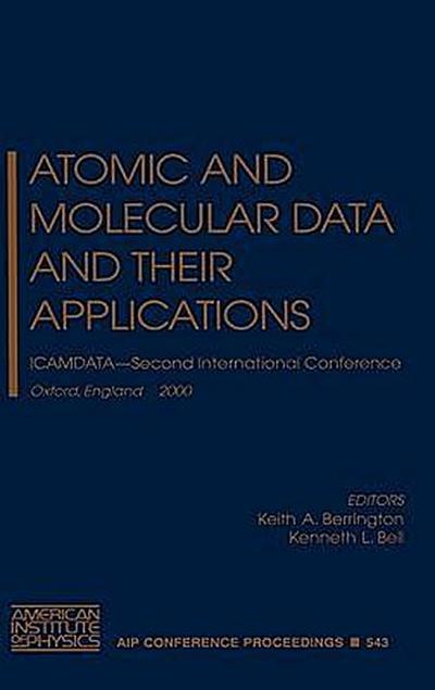Atomic and Molecular Data and Their Applications