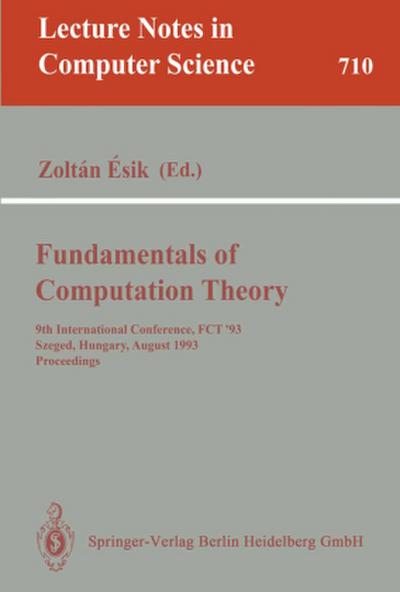 Fundamentals of Computation Theory