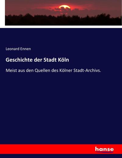 Geschichte der Stadt Köln