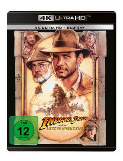 Indiana Jones und der letzte Kreuzzug, 1 4K UHD-Blu-ray + 1 Blu-ray