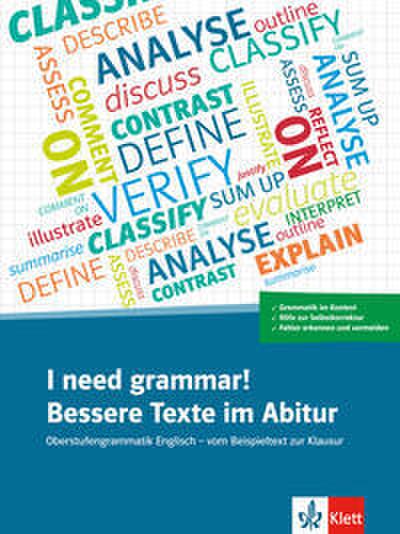 I need grammar! Bessere Texte im Abitur