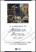 A Companion to American Fiction, 1865 - 1914