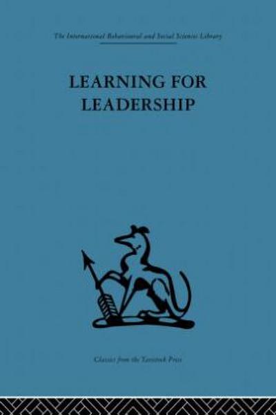 Learning for Leadership