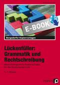 Lückenfüller: Grammatik und Rechtschreibung