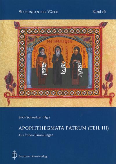 Apophthegmata Patrum III