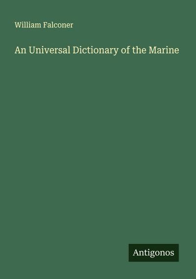 An Universal Dictionary of the Marine