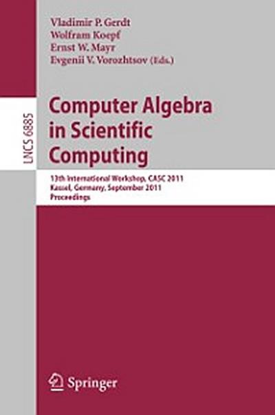 Computer Algebra in Scientific Computing